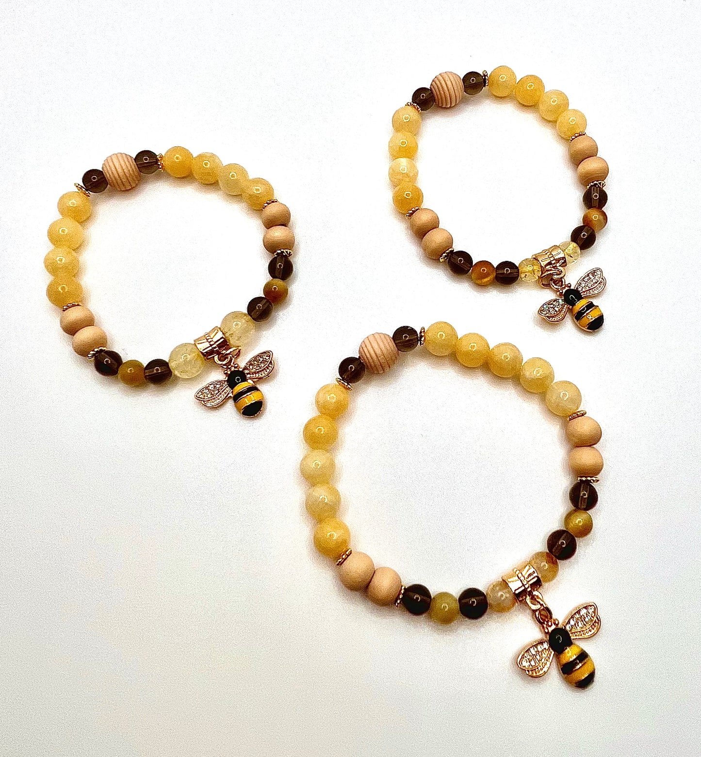 Trio of lucky b bracelets