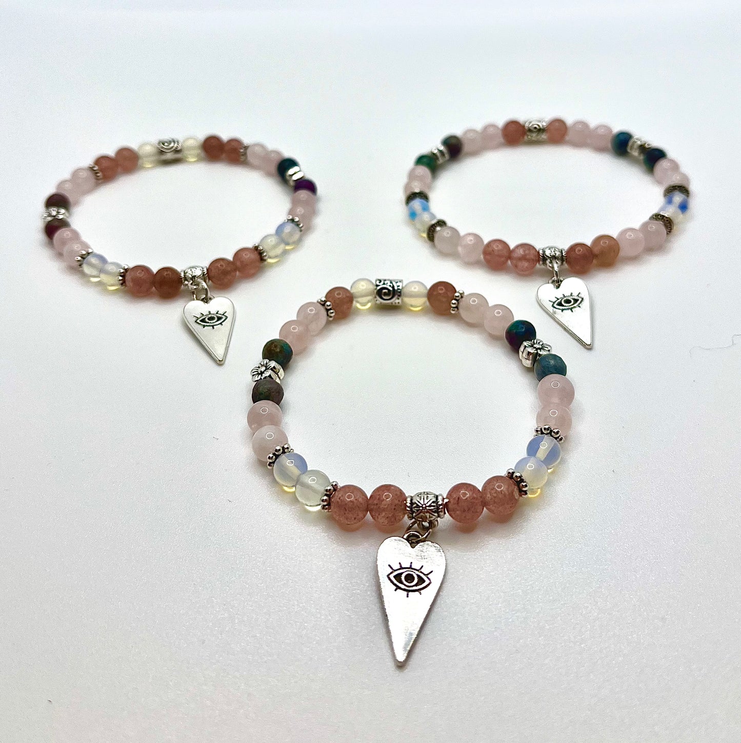 Trio of LOVE ME bracelets