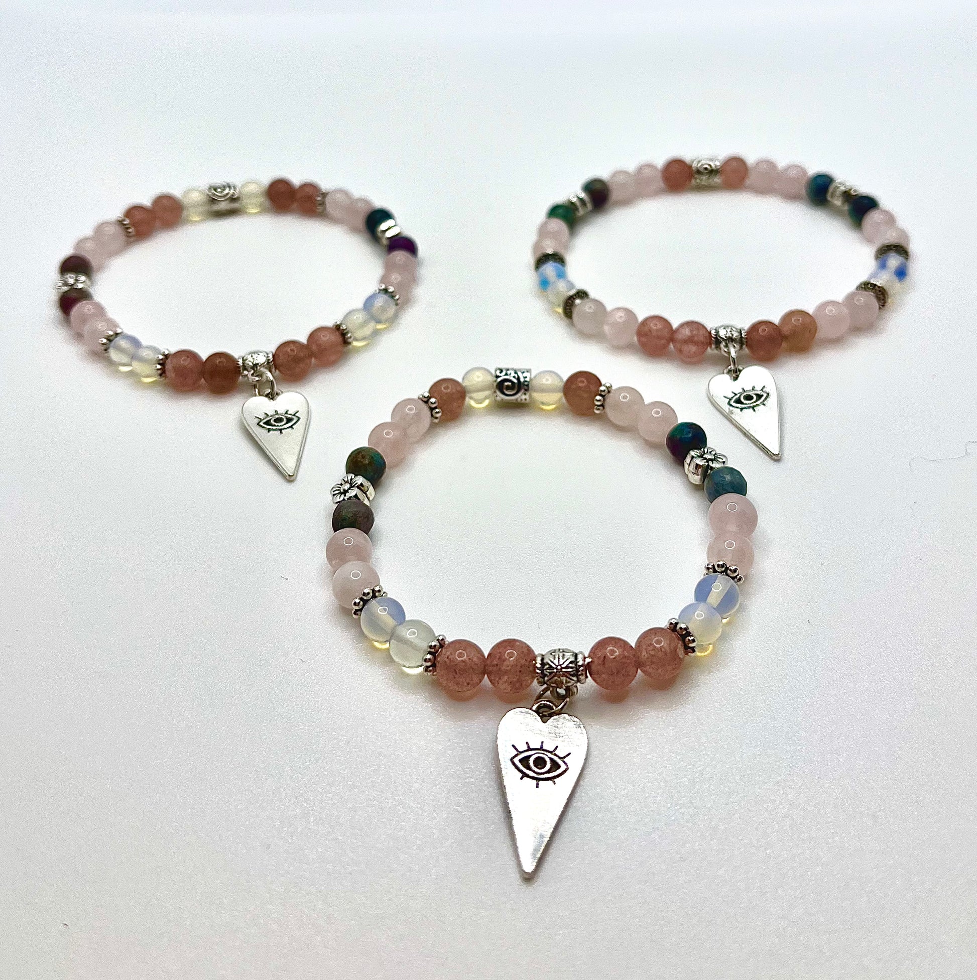 Trio of LOVE ME bracelets